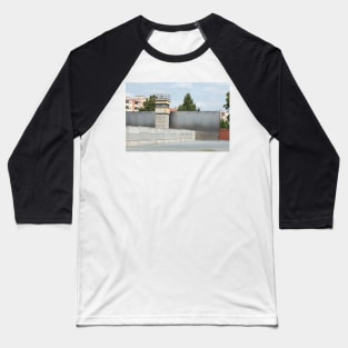 Former watchtower, Berlin Wall Memorial, Bernauer Strasse, Berlin Baseball T-Shirt